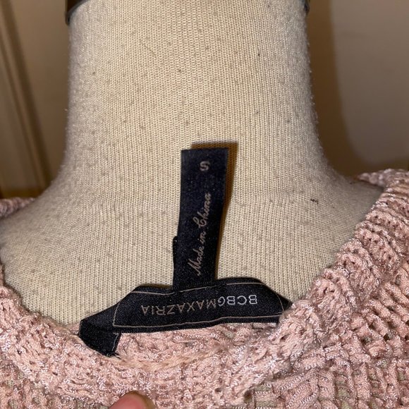 BCBG Maxazria Pink Knitted Sweater - Picture 4 of 4